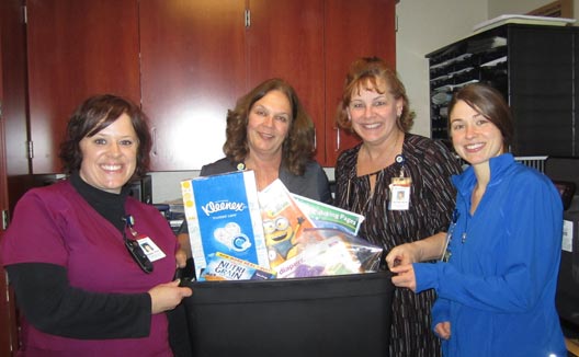 NICU Neonatal Intensive Care Unit Essentia donation from Members of Duluth Minnesota Share Advantage Credit Union